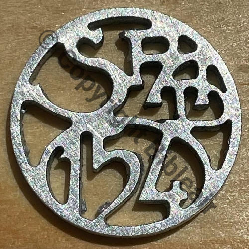 154  SPA.154 COPIE  SM sans attache 27mm Src.fabpiecesfr 29Eur(x5) 